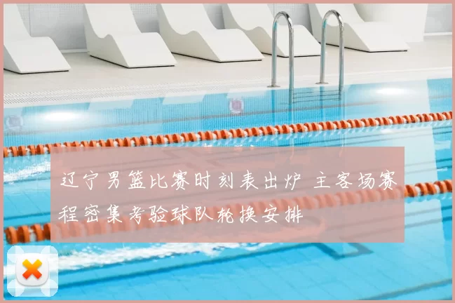 辽宁男篮比赛时刻表出炉 主客场赛程密集考验球队轮换安排