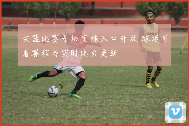 女篮比赛手机直播入口开放 球迷可看赛程与实时比分更新